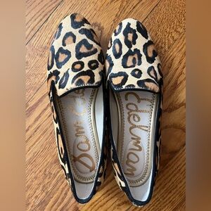 Sam Edelman Leopard Loafers
